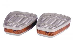 3M™ 6055A Фильтр Органические, неорганические и кислые газы, аммиак. Защита от газа и пара.