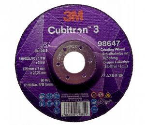Зачистной круг 3M Cubitron III 98647 P36+ T27 125x7.0 мм EAN (GTIN) 4046719940028