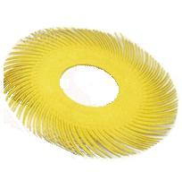 Круги и щетки Bristle, щетка для наборного круга, Р80 желтая